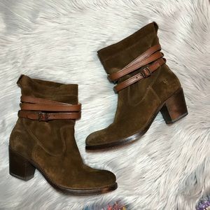 Frye leather JANE buckle boot: Open To Offers!
